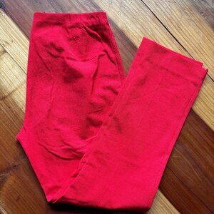 Red Cigarette Pants - Peace of Cloth